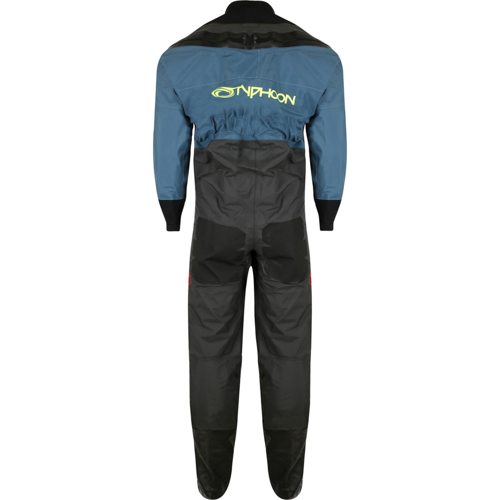 2024 Typhoon Hypercurve 4 Back Zip Drysuit With Socks Underfleece   26823 2022 Typhoon Hypercurve 4 Back Zip Drysuit With Socks & Underfleece Teal Grey 100170 Back New.2000x2000 